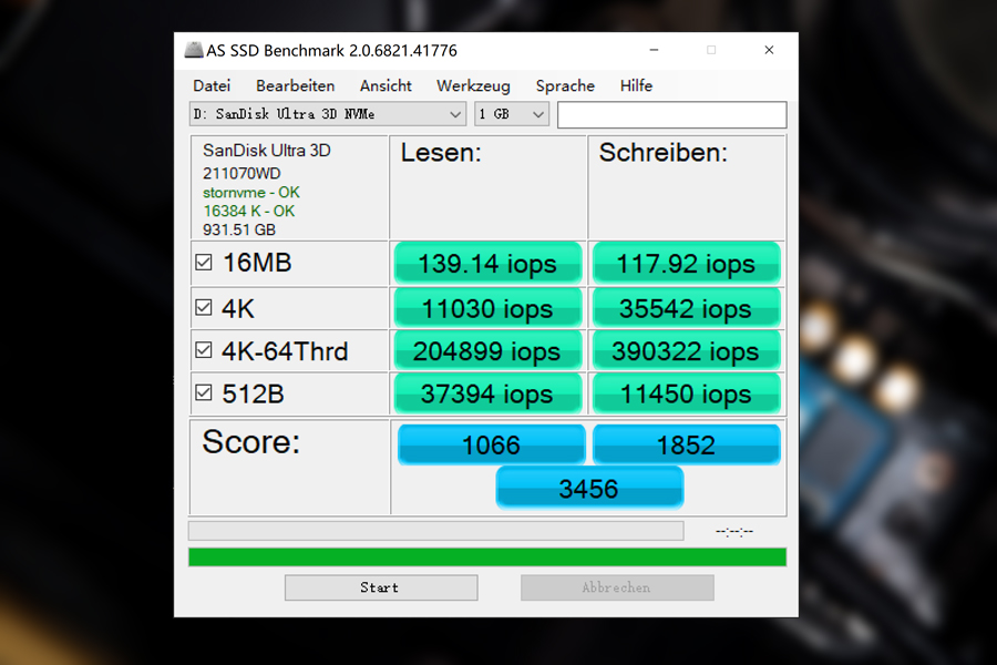 闪迪至尊高速固态硬盘测评,闪迪至尊高速m.2nvme