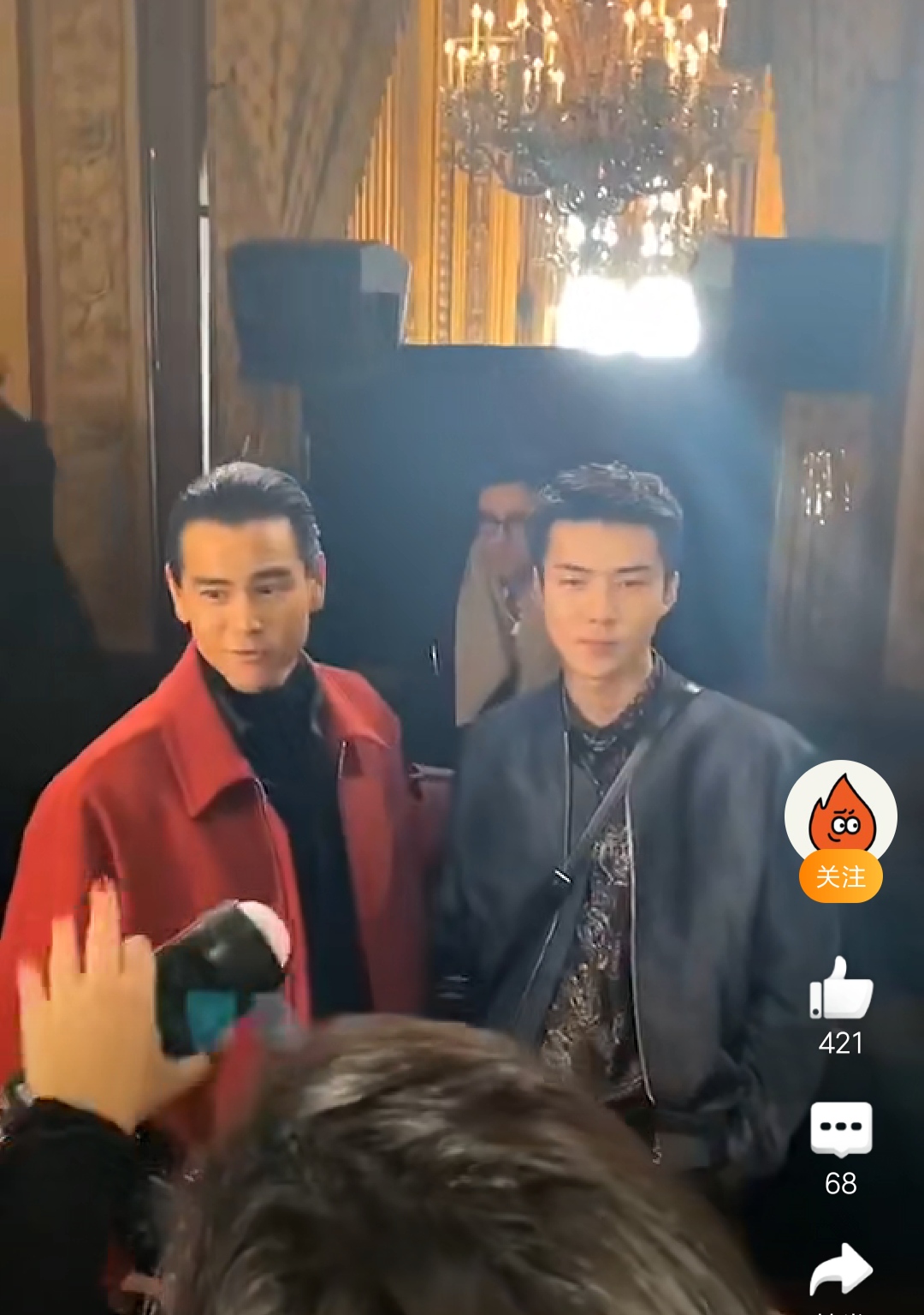 吴世勋和彭于晏同框,彭于晏吴世勋两大男神同框