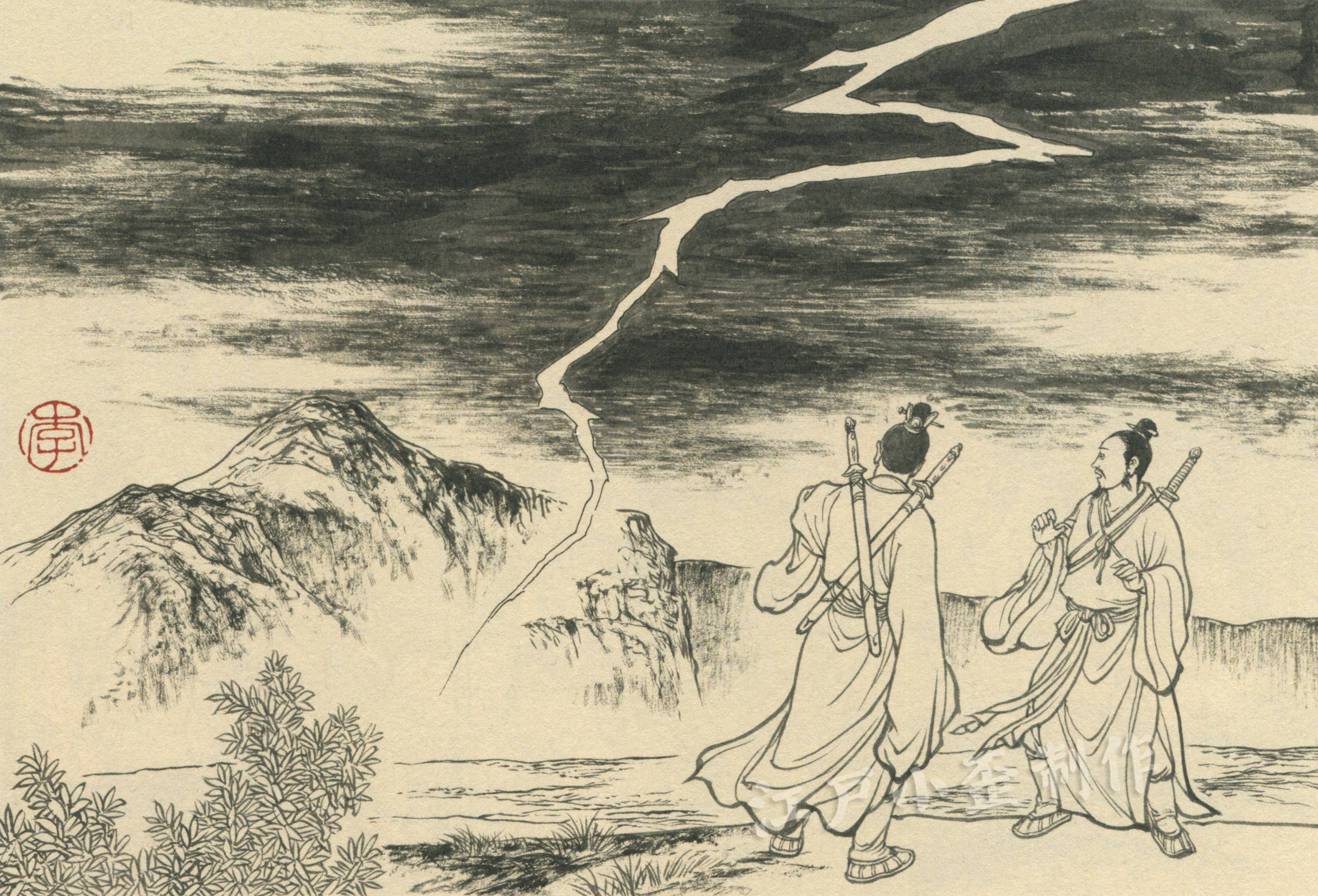 武财神赵公明的图片,赵公明财神爷的神话故事