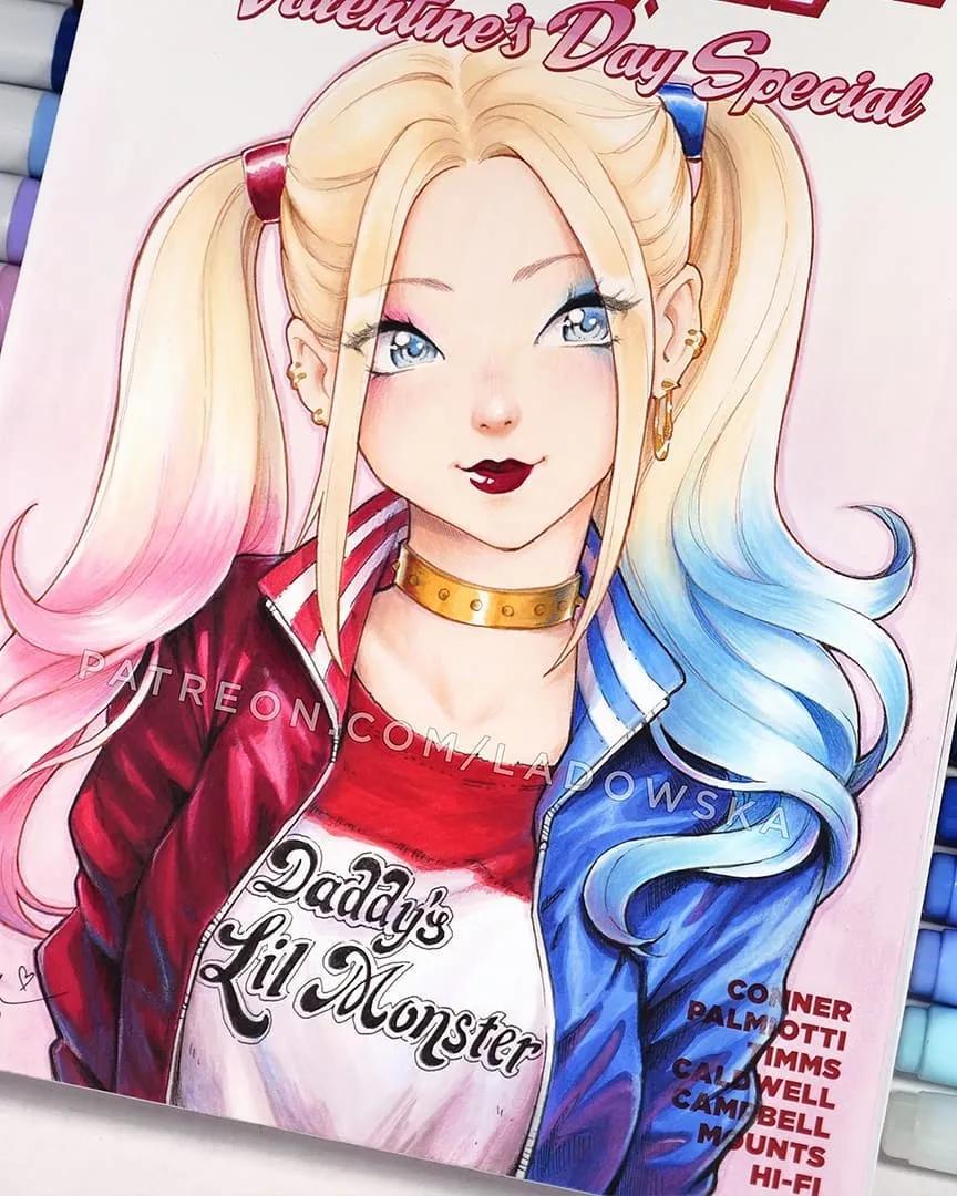 软萌可爱的动漫美少女怎么画,画可爱的动漫美少女特别简单