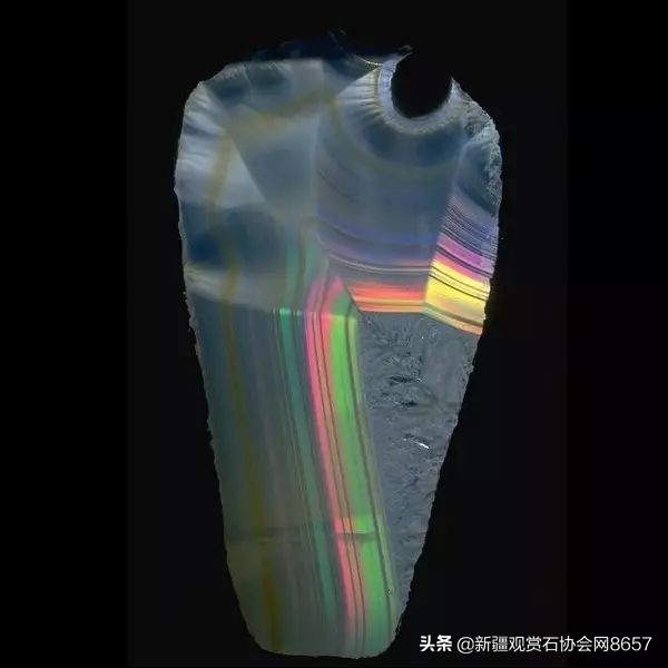 七彩樱花玛瑙,像极光一样好看的钻石