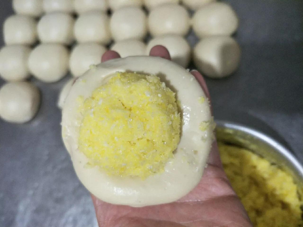 一次发酵面包的家常做法,一次发酵的甜面包