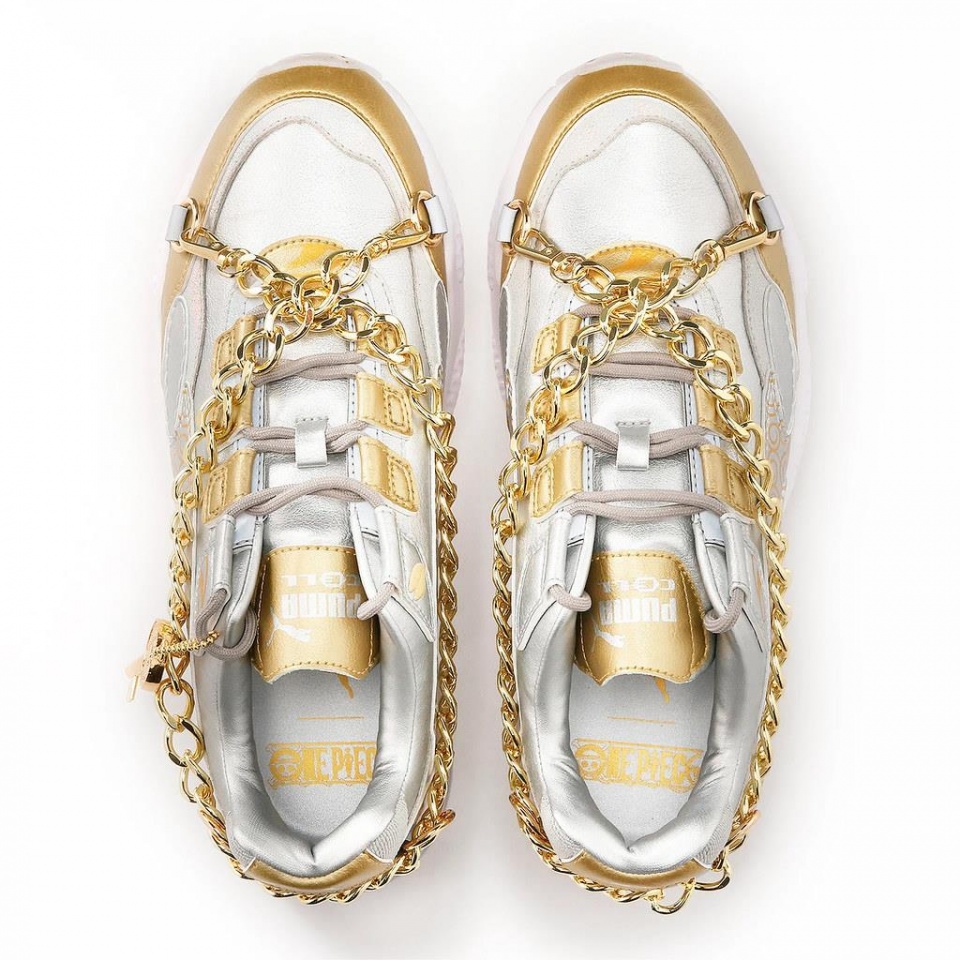 海贼王联名款潮牌鞋,puma与海贼王联名球鞋