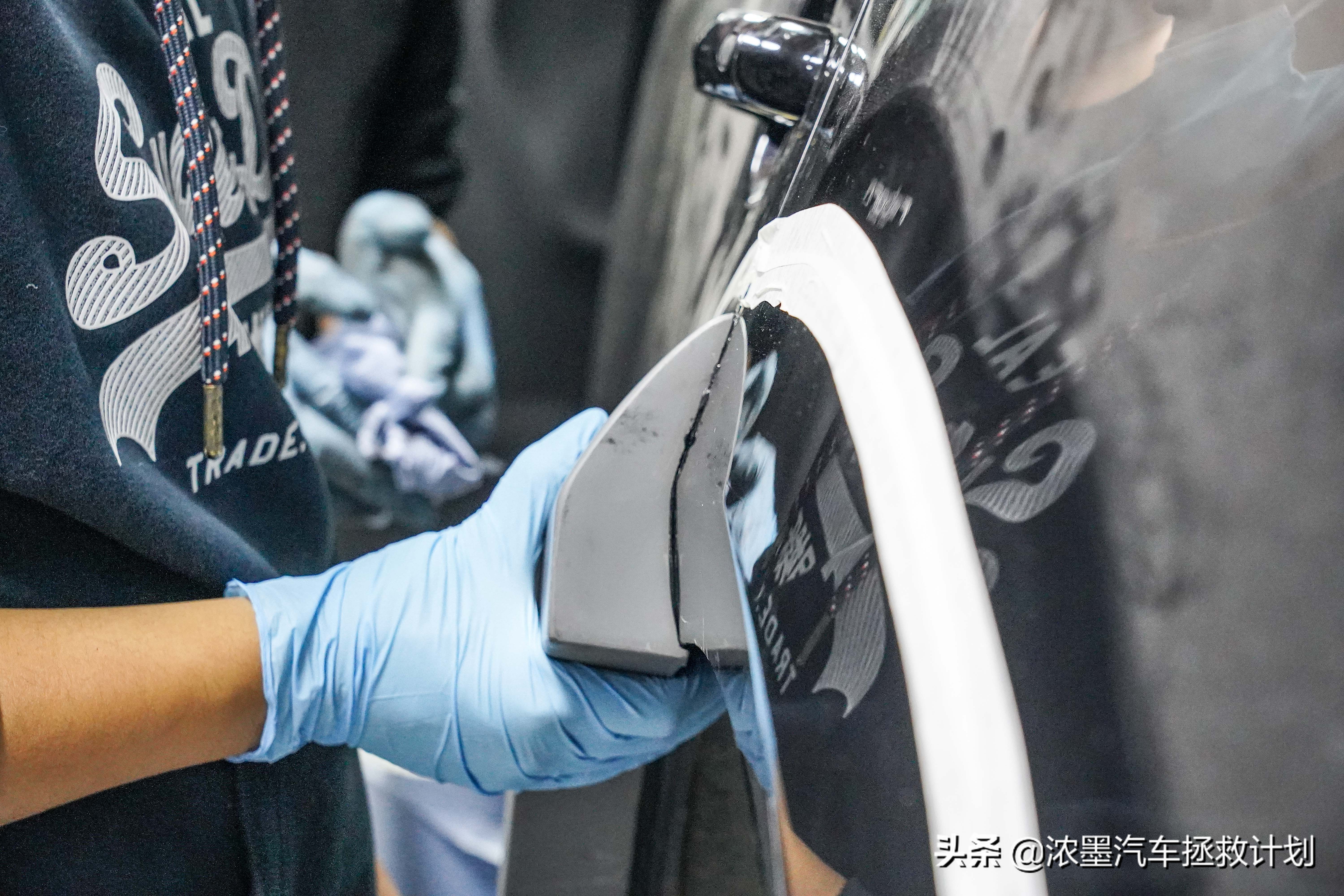 09款途锐全车修复翻新,完美修复一台即将报废的途锐