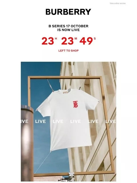 burberry新品啥时候上新,burberry促销新品