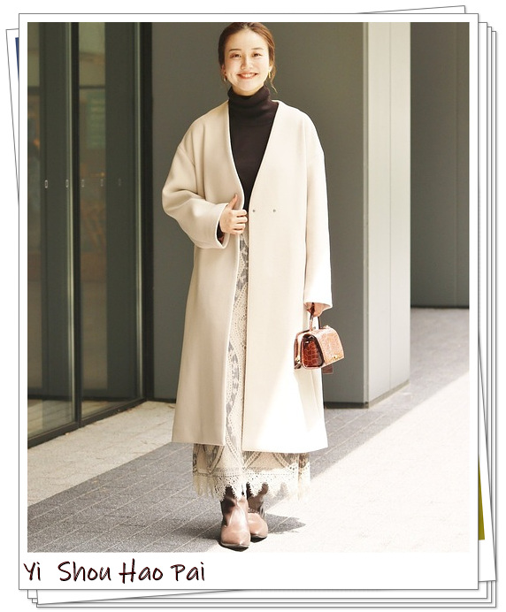 大衣没有领子怎么搭配,大衣领子没有型怎么定型