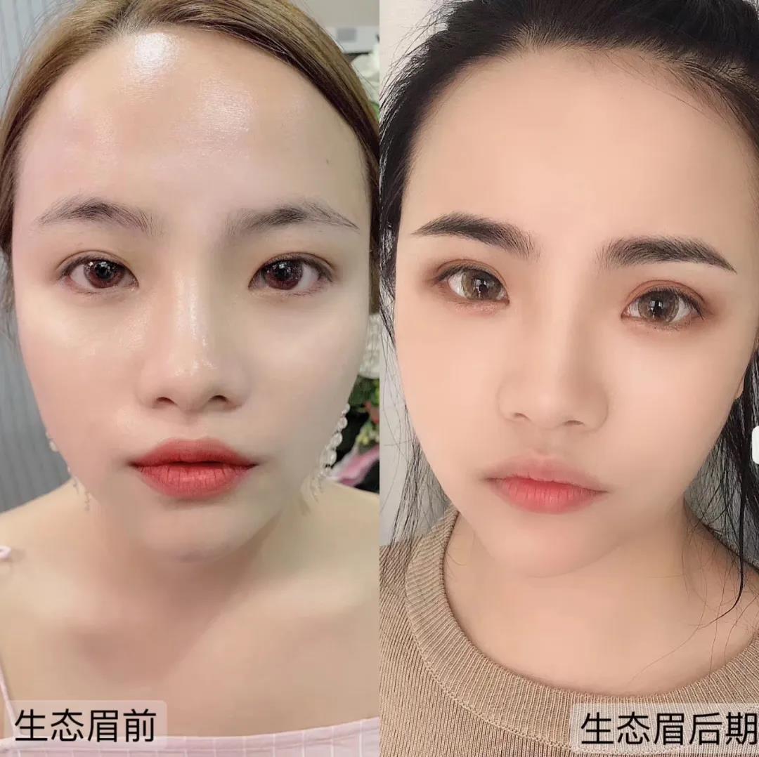 线条眉纹绣操作教程,纹绣机器做眉不上色