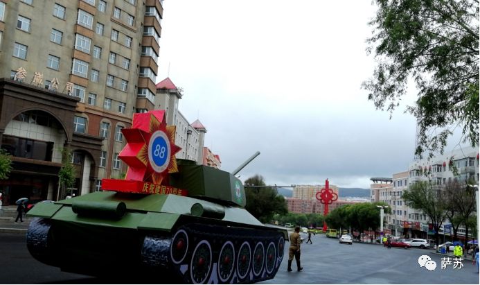 绥芬河街头出现二战英雄坦克？知道真相后反而有点感动