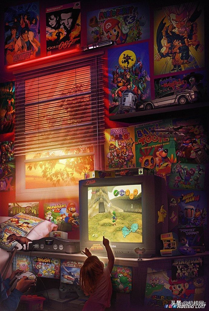 这位画师可能把所有玩家的童年都画了一遍