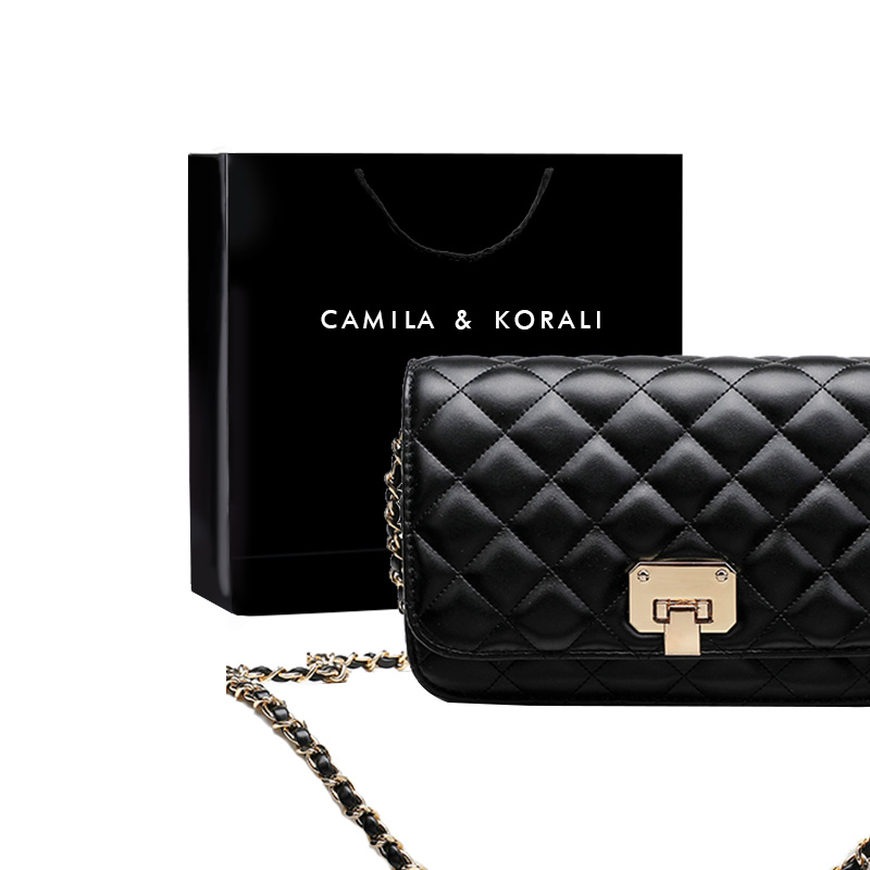 小香风菱格包diy材料包,百搭精致小包小香风