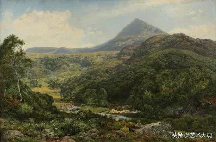 美国史蒂夫索杰风景油画欣赏,美国油画家威廉理查兹风景画欣赏