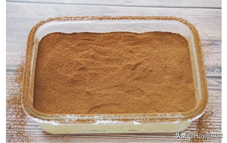 不太甜不太腻的提拉米苏很好吃,低脂低糖提拉米苏做法