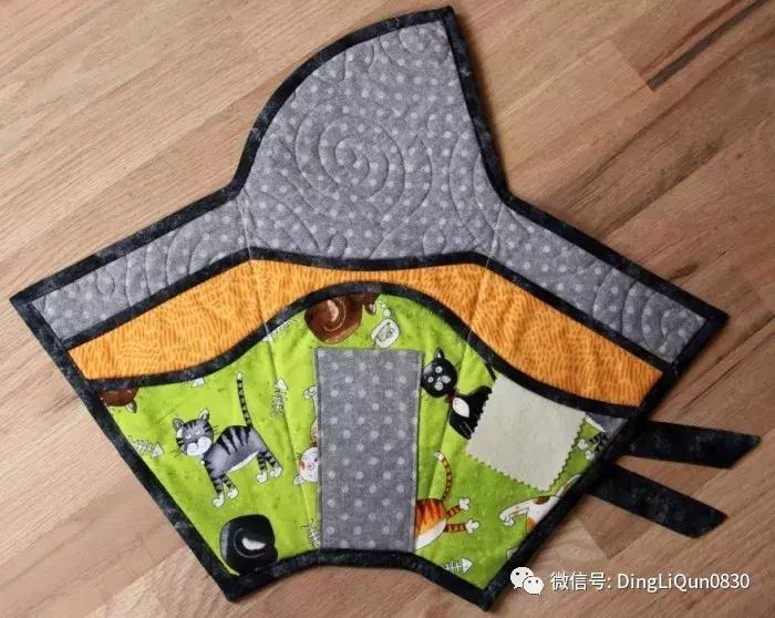 手工布艺挂墙收纳包,剪刀包收纳定制