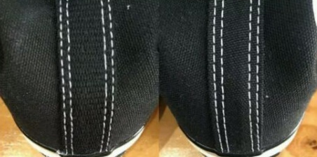 匡威书包的红标和黑标在哪里,匡威三星标是凸起来的吗