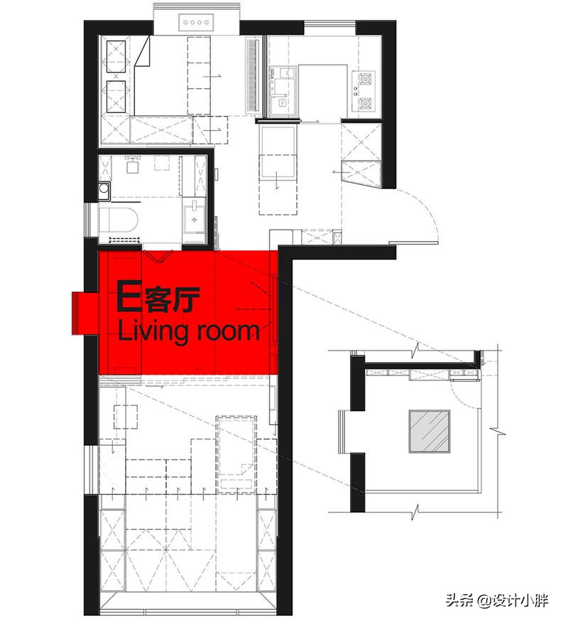 上海不到34㎡的老公房，“翠玲珑”设计，竟容纳祖孙三代五口人
