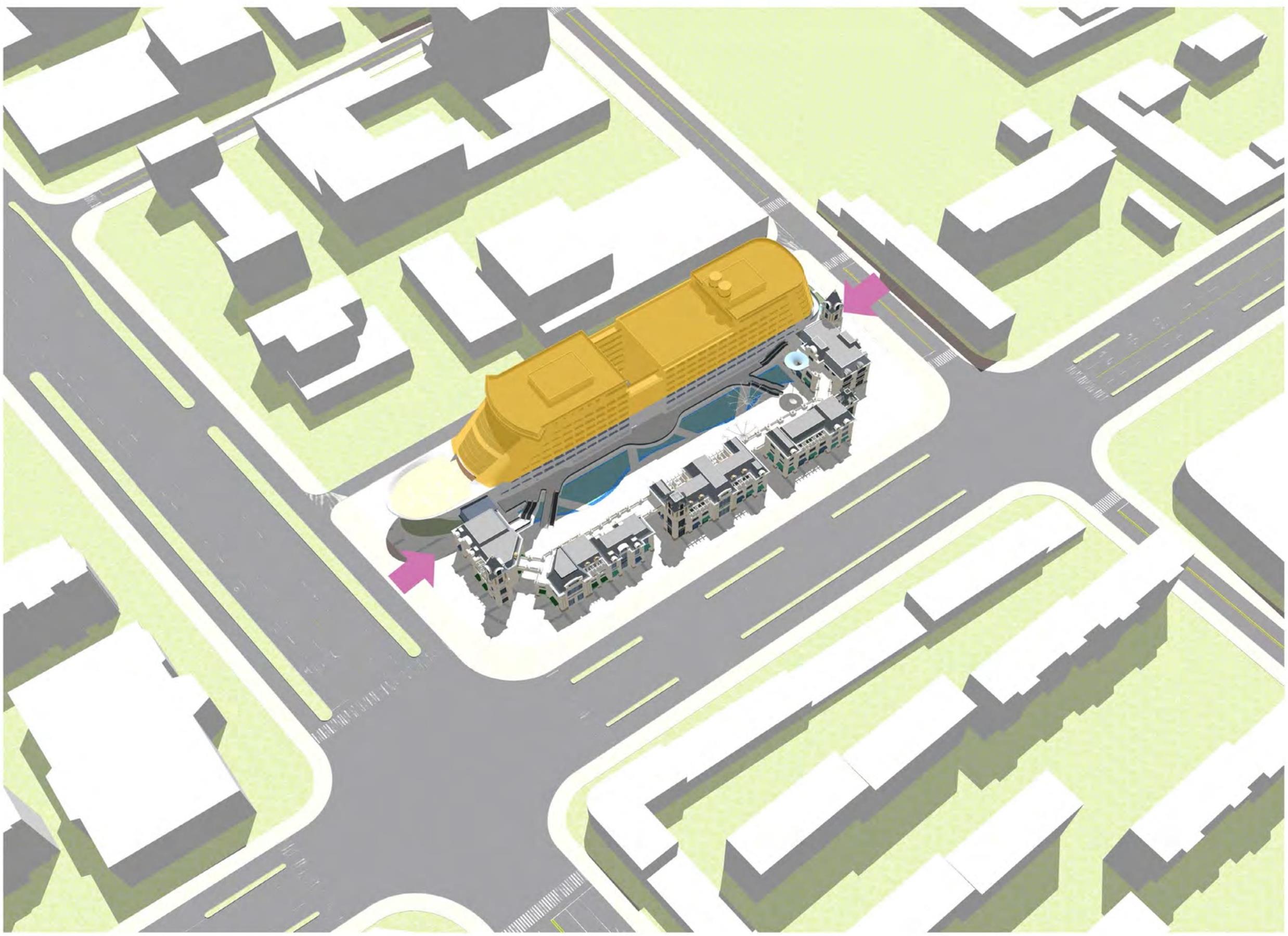 大宸设计：商住综合体设计·灵山龙胤城·昊成新天地