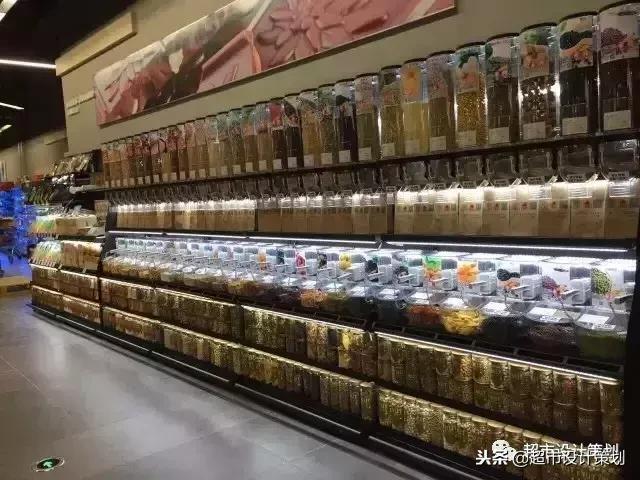 超市食品陈列摆放效果图,超市休闲食品创意陈列图片