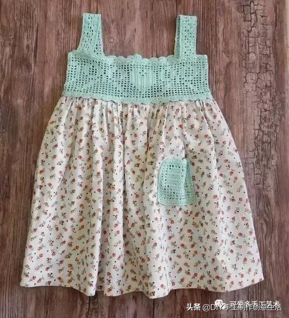 布艺手工制作蓬蓬裙,钩织裙子视频