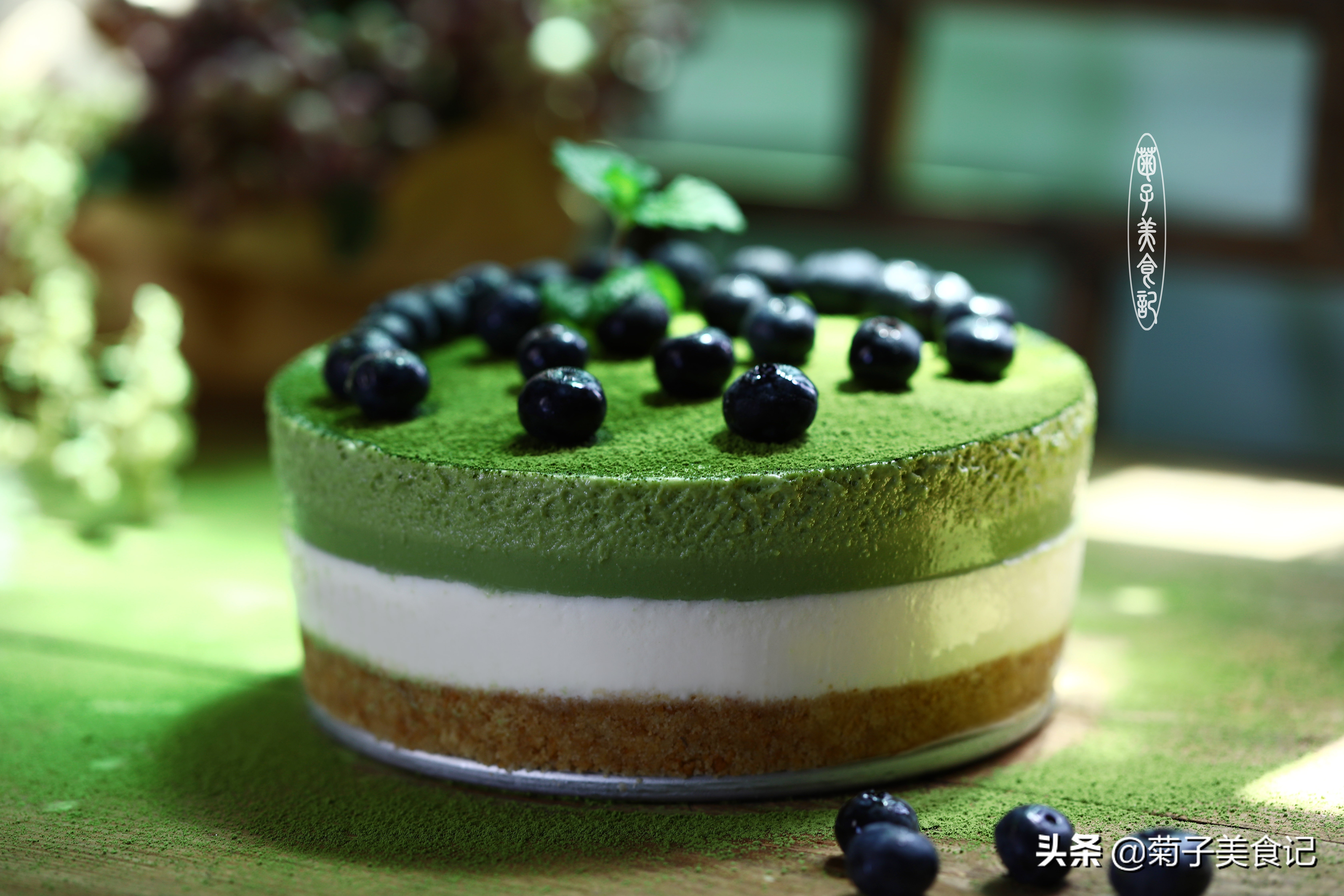美味的巧克力抹茶慕斯蛋糕,如何做好看又好吃的抹茶慕斯