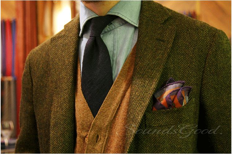 粗花呢西装搭配酒红色西裤,新中式复古风西装穿搭