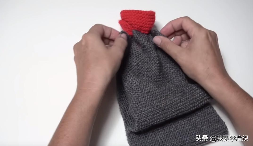 围脖编织教程全过程最简单的,玫瑰花小围脖编织教程