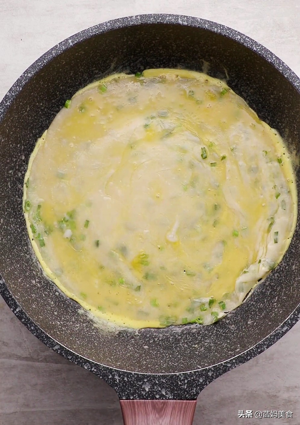 家常千层饼最家常的做法,营养早餐发面饼千层饼