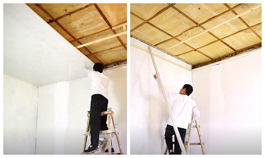 破房子改造成公主房,哥哥给妹妹改造旧房子