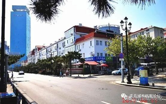 青岛中山路上著名的老街,青岛太平路街景