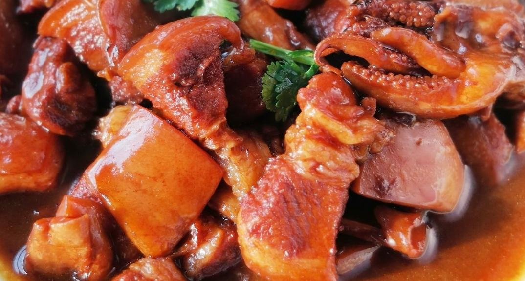 鲜嫩脆爽的北海墨鱼图片,墨鱼脆爽