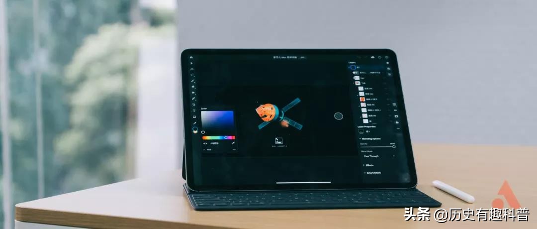 ipad版ps有哪些功能,ipad版ps界面不一样