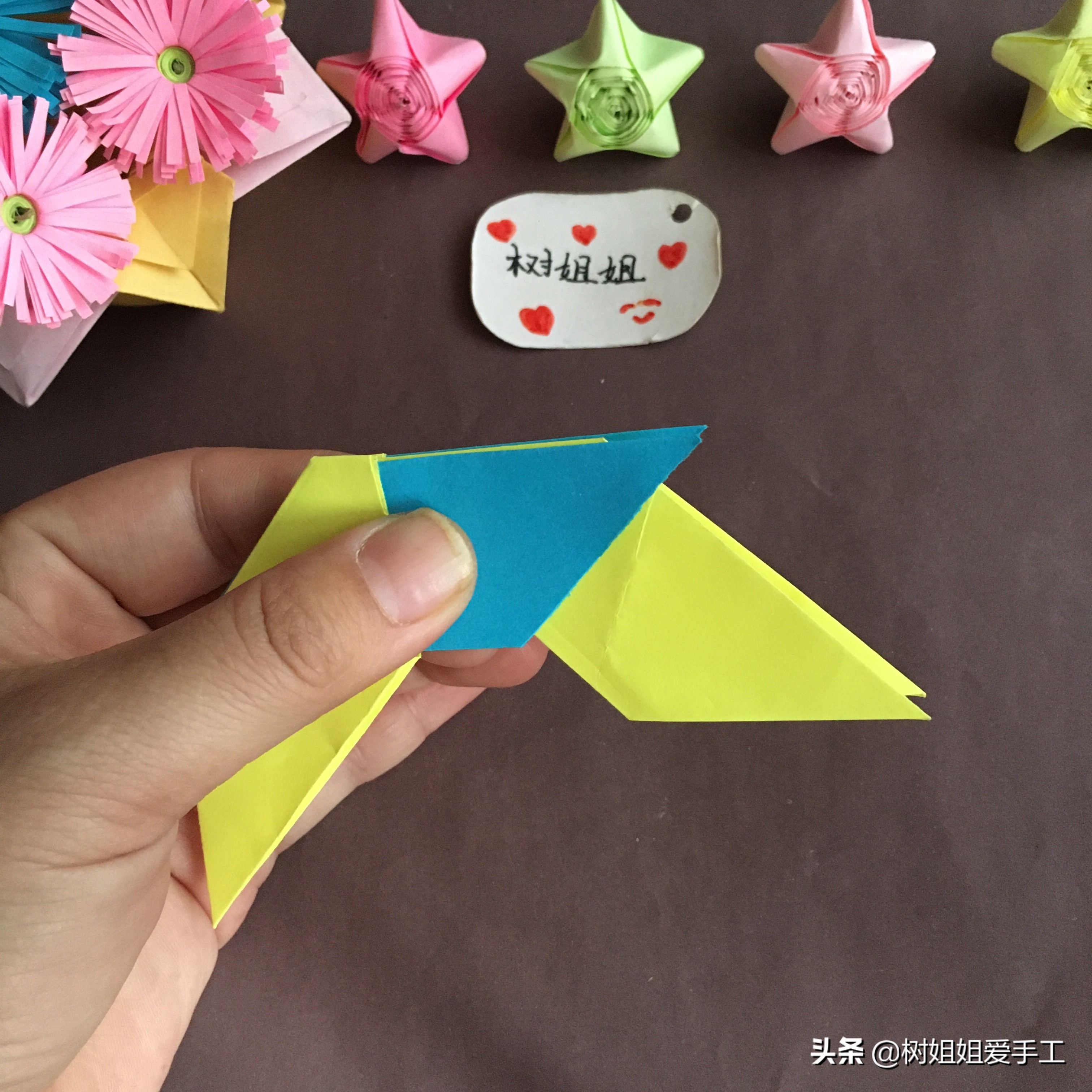 正方形纸折玩具飞镖变形,怎么用正方形纸折八角飞镖