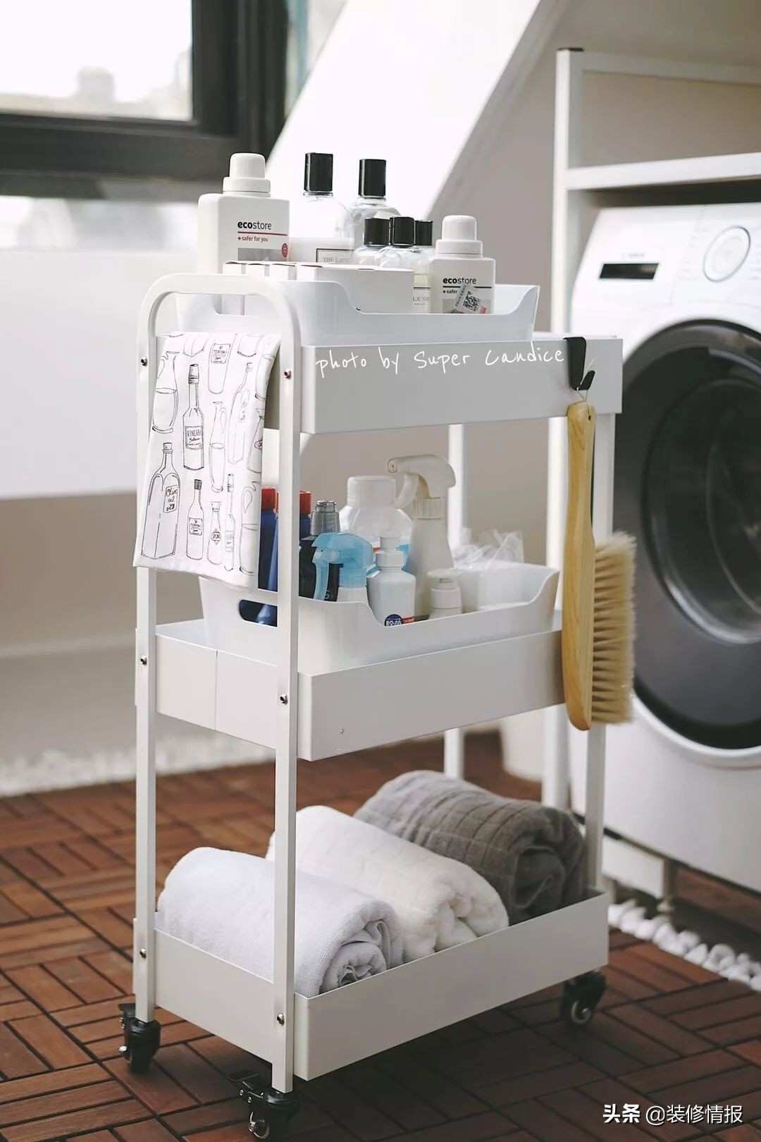 日本洗衣区收纳方法,日本主妇洗衣偷懒小妙招