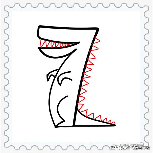 如何画鳄鱼简笔画步骤图片,鳄鱼的简笔画怎么画儿童版的