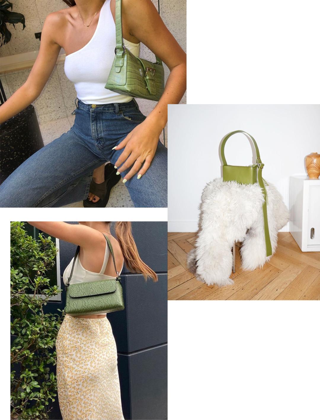 入秋换包?“抹茶”包包了解一下