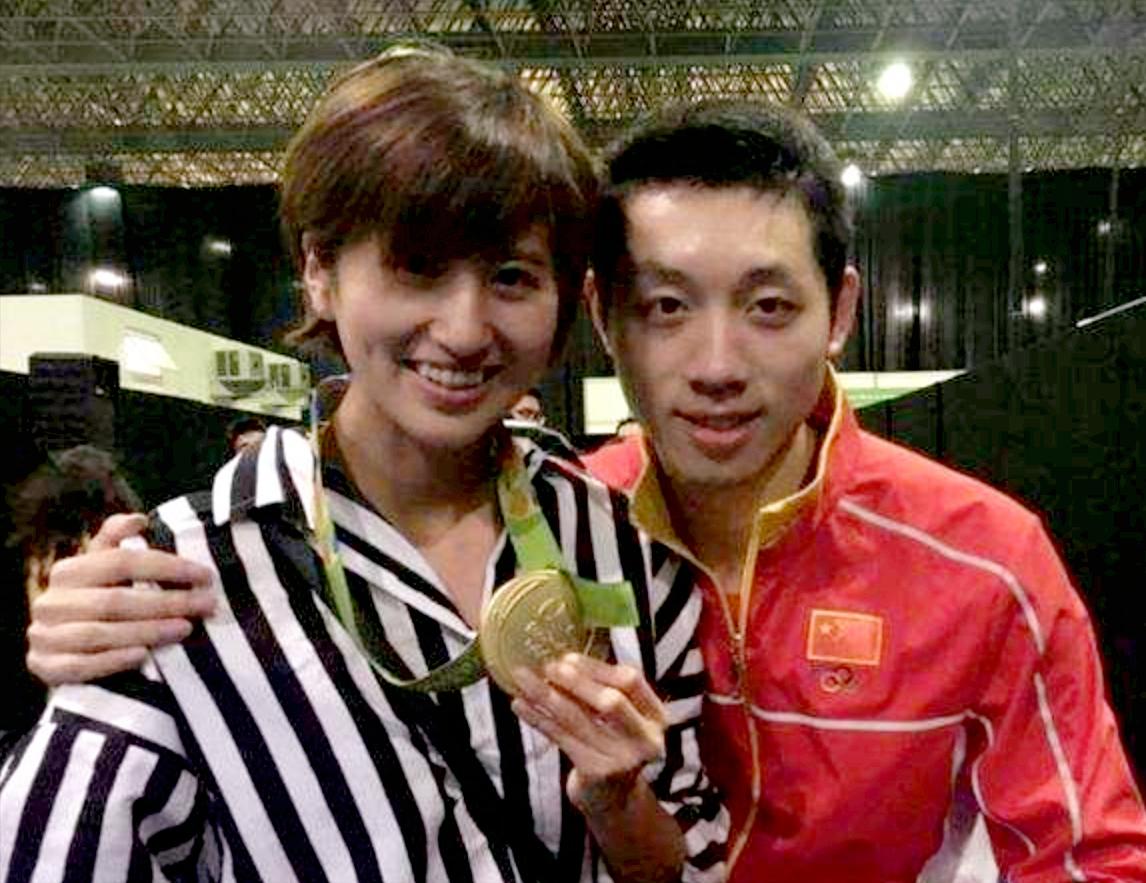 奥运冠军的美女妻子,吕小军马龙