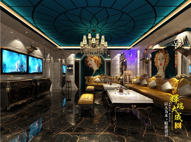 藏西ktv,辉瑞大成娱乐空间ktv设计