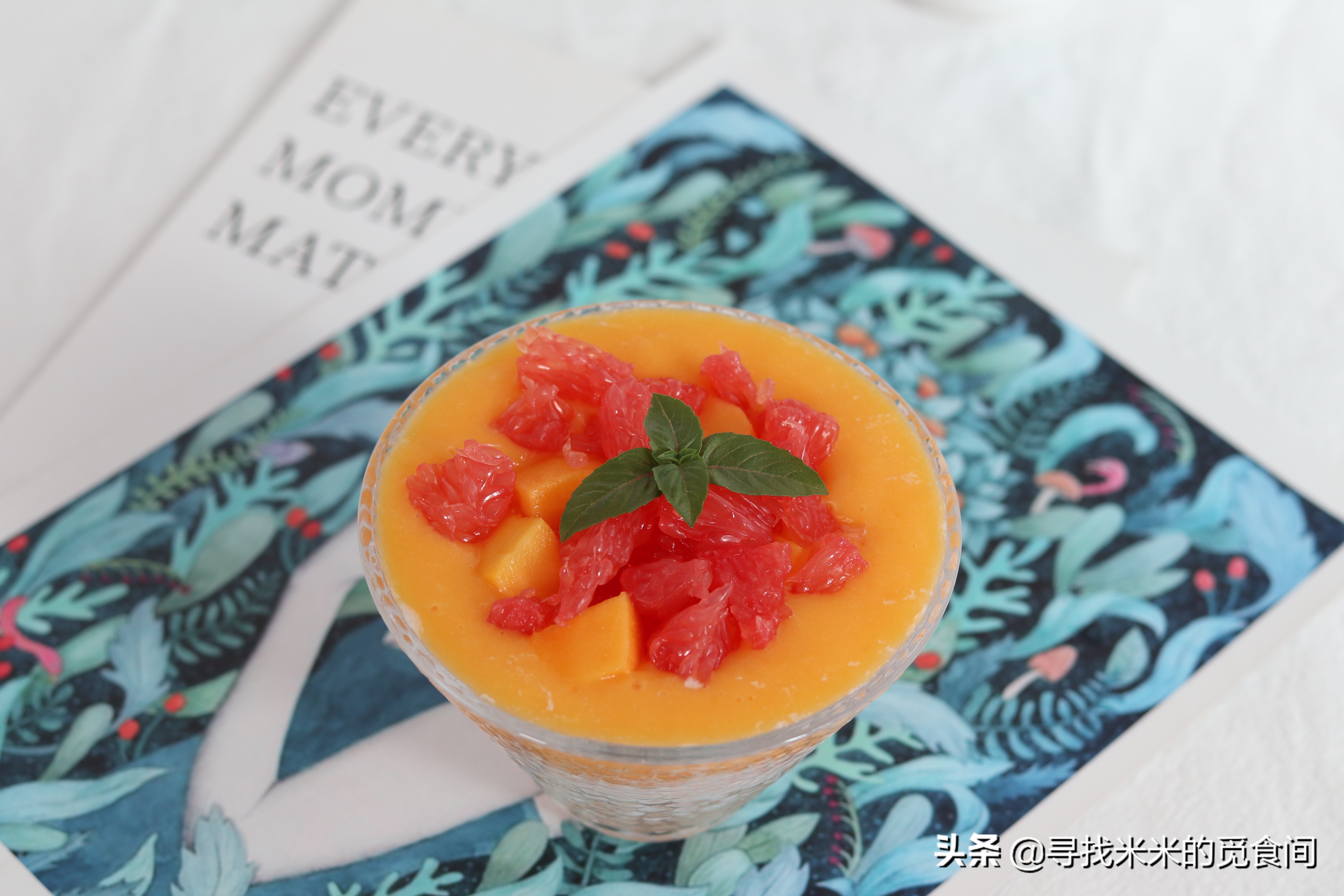 椰奶味浓的杨枝甘露,杨枝甘露教程甜品