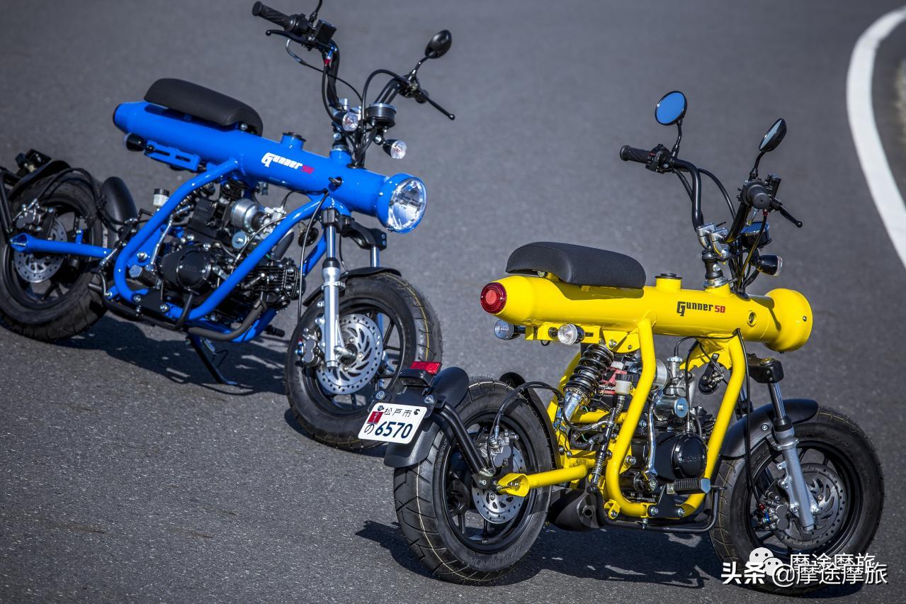火箭筒专用小摩托,泰国产小摩托gunner50