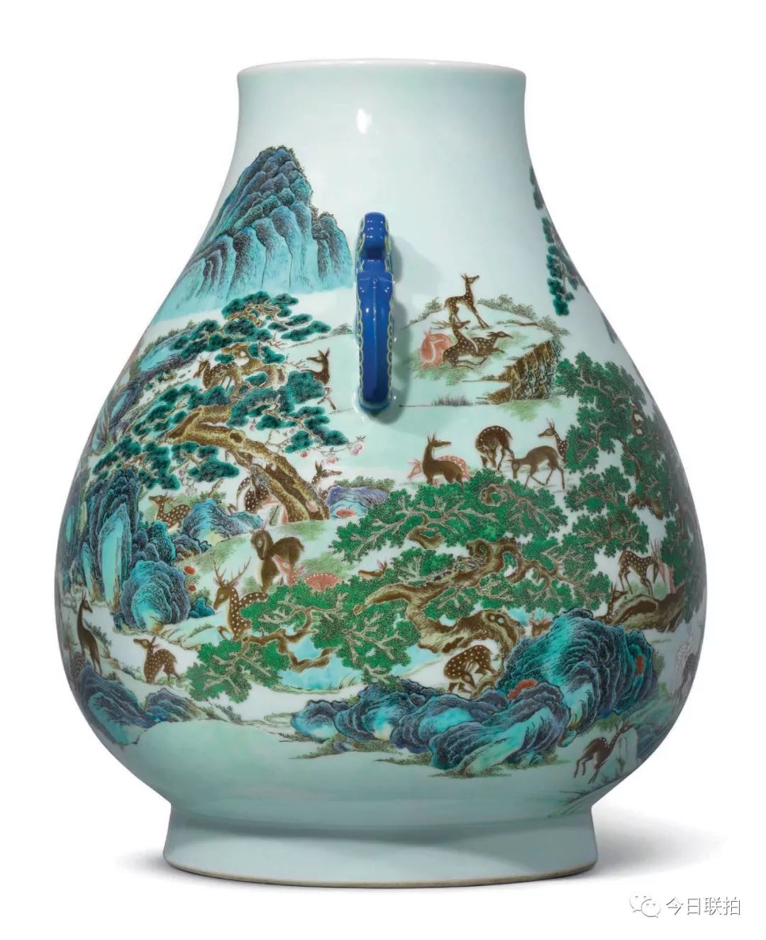 乾隆三彩官窑盘,乾隆霁蓝釉描金凤尾尊