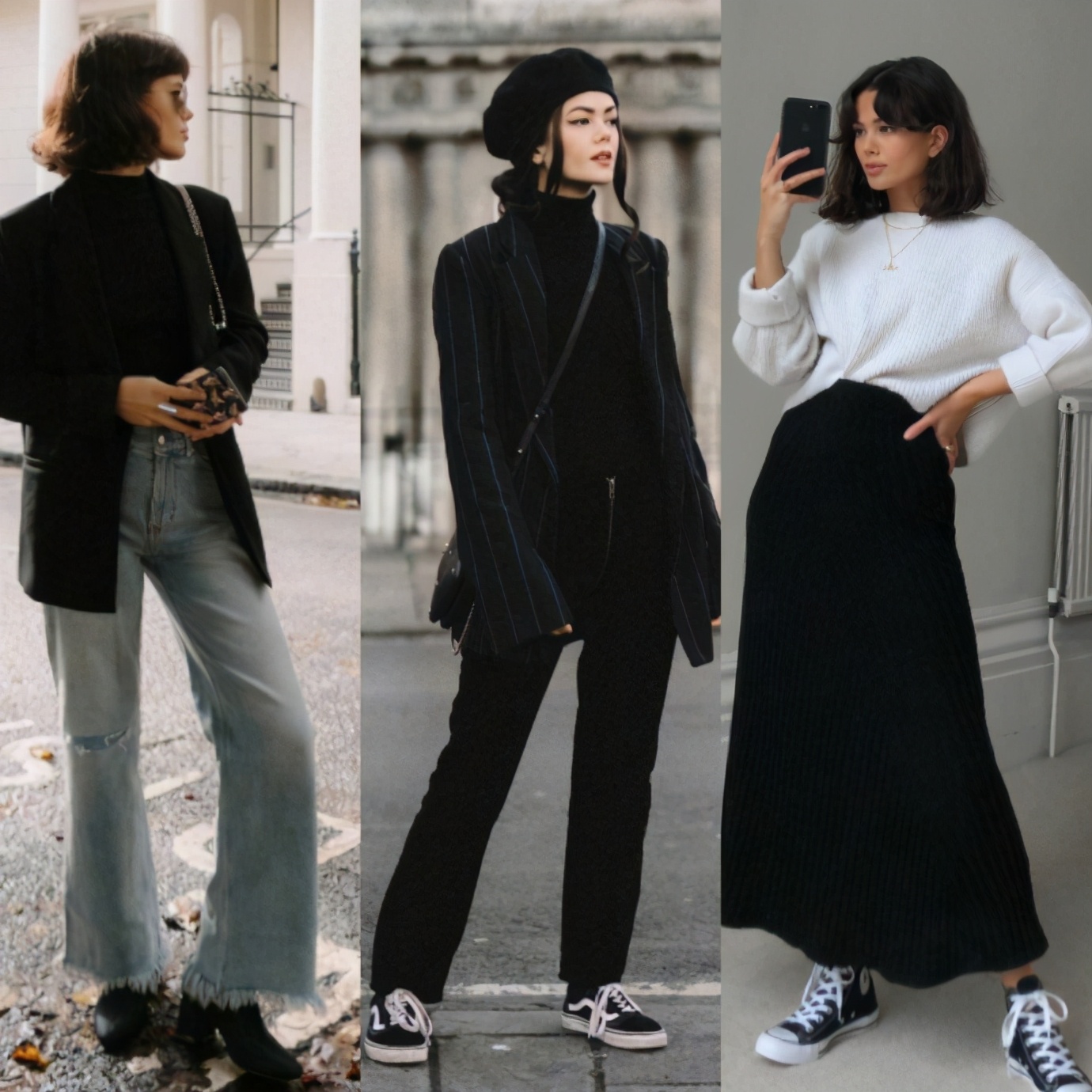 冬季穿搭博主穿什么鞋,极简穿搭一年四季几双鞋就够穿