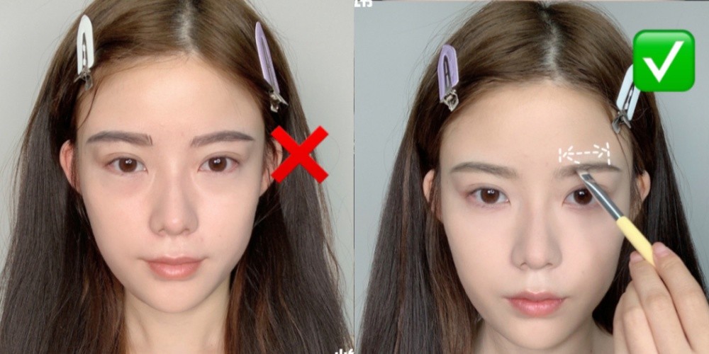 眉尾长得低怎么画眉毛,眉毛老是画不好有什么技巧