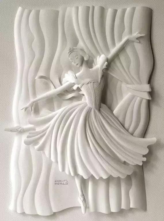 用纸剪出漂亮的图案,用纸剪的足球