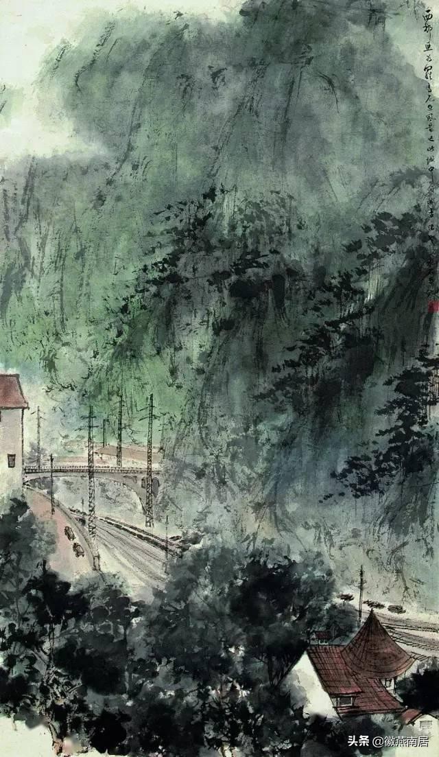 傅抱石在人民大会堂有几幅国画,傅抱石国画作品赏析1500字