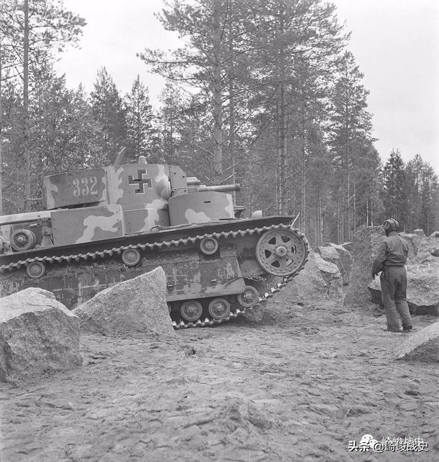 二战芬兰装甲兵:感谢运输大队长斯大林,给我们送来了坦克