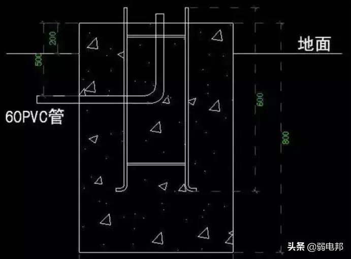 监控杆安装与预埋线,直埋监控杆基础需要钢筋吗