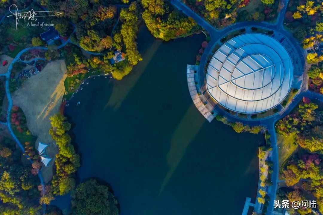 航拍公园篮球场,航拍李宁体育公园