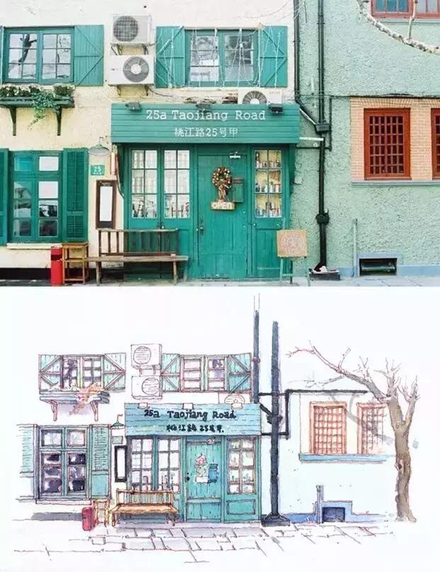 不用花钱就能圣地巡礼？看大神用钢笔淡彩带你花样旅行