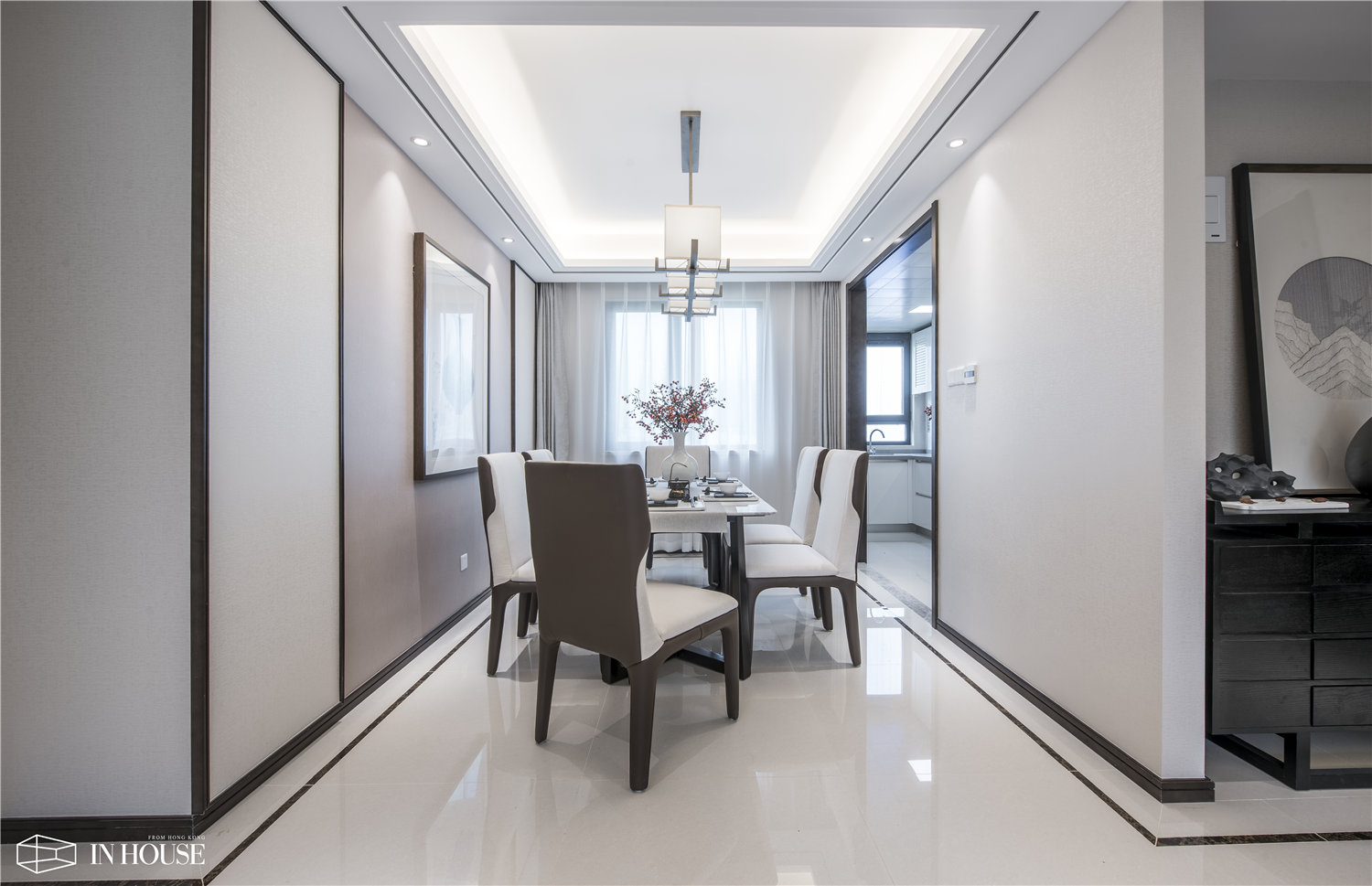 融创中新国际城精装房什么样,融创136平精装房