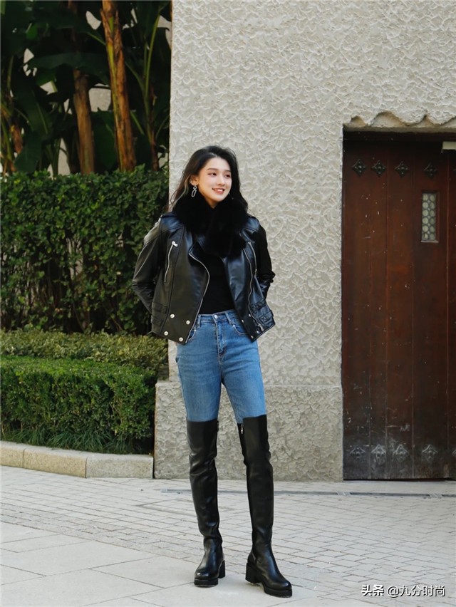 腿粗女生穿靴子怎么搭配,腿粗女生穿长筒靴怎么搭配衣服