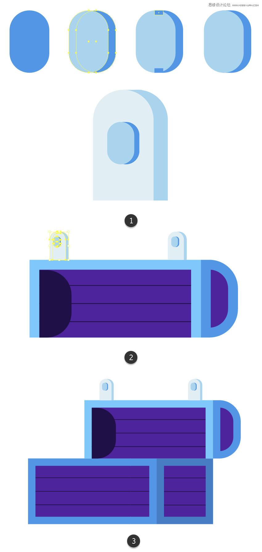 ai机器人设计画图,ai机器人素材平面设计